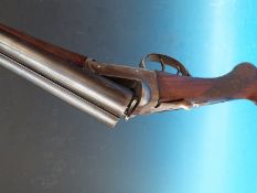 A Parker Hale 12 bore side by side shotgun, serial number 3164.