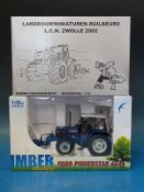 Two 1:32 scale diecast model tractors,