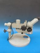 A Carl Zeiss binocular microscope