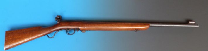 A Vickers .22 target rifle circa 1890, serial number V9094.