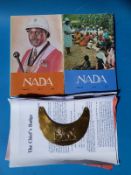 A second version Rhodesian Chief's gorget c1907 with lion and spear decoration.