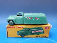 Dinky Toys diecast model tanker 'Castrol', 441,