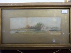 D C Edwards: Watercolour 