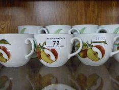 A good quantity of ceramics to include Evesham, a Sadler coffee set,