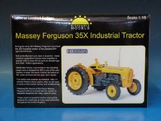 Universal Hobbies Midsummer Models 1:16 scale diecast model Massey Ferguson 35X Industrial Tractor