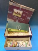 A Chad Valley Escalado and a wooden jigsaw 