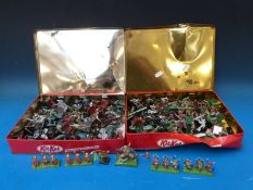 A collection of Warhammer and Warhammer 40,