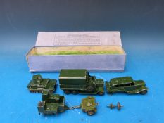 Dinky Toys diecast model Royal Tank Corps light tank unit , 152,