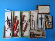 Ten mainly Hardy minnows to include 2