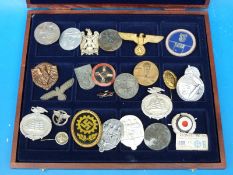 A quantity of Nazi German and other badges including 1930's rally badges