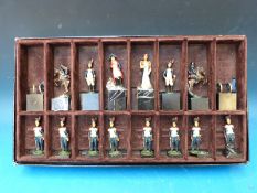 A collection of diecast model cars all in original boxes