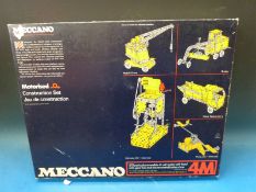 Meccano 4M motorised construction set in original box