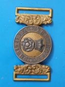 A Victorian officer's Royal Fusiliers waist belt clasp