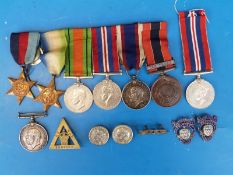A WW2 medal group awarded to W.T.
