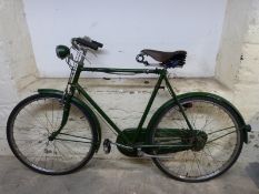 A vintage gentleman's Raleigh bicycle