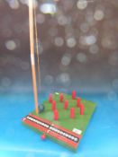 A Chad Valley bar billiards game in original box