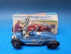 Crescent Toys diecast model Bristol racing car,