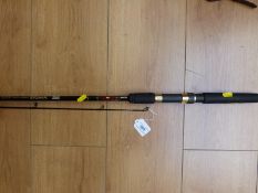 A Shakespeare two-piece graphite composite Sigma fishing rod SP 2270-2M 7ft length
