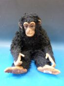 A vintage toy gorilla