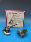 Dinky Toys diecast model mobile anti-aircraft unit, 161,