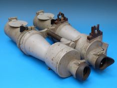 A pair of WWII Carl Zeiss U-boat 7x50 binoculars,