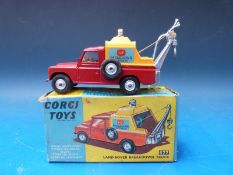 Corgi Toys diecast model Land Rover breakdown truck, 477, in original box.
