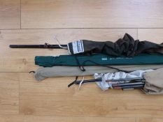 Two Slazenger bags and a travelling case