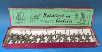 Britains lead Soldiers in Action,