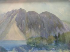 William Fletcher: Watercolour 'Wasdale,