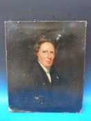 A portrait of a 19thC gentleman (76 x 63.