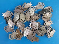 Approximately 40 Rhodesian African Rifles badges