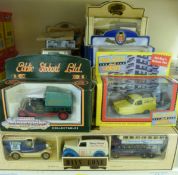 Over 80 mainly Lledo, Matchbox and Vanguards diecast model vehicles,