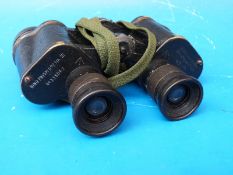 A pair of Kershaw Bino Prism No 2 Mk III x 8 binoculars, stamped 1945,