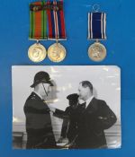 An Exemplary Police Service medal named to Const. William G.