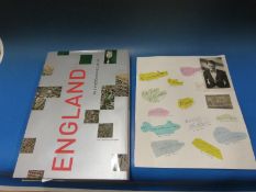 A quantity of autographs to include Eric Morecambe, Dickie Davis, Bill Simpson,