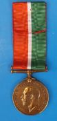 A WWI Mercantile Marine war service medal stamped Thomas Dunne