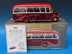 Sun Star 1:24 scale diecast model Bedford OB duple vista coach for Hants & Sussex,