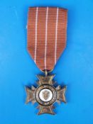 A very rare Rhodesian bronze cross awarded to 791548C Guard T.