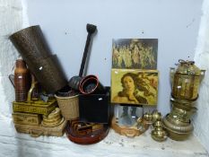 A quantity of wicker ware,