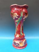 A majolica jardiniere stand