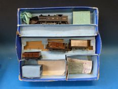 Hornby Dublo 00 gauge electric train set with LMS 6917 tank locomotive in original box