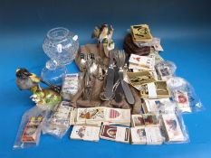 A quantity of cigarette cards to include Grace and Beauty,