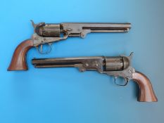 A pair of replica six shot revolvers