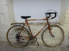 A Raleigh Scorpio gents racing bicycle