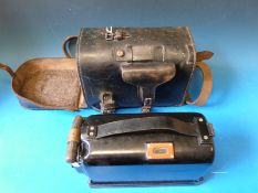 A German Gluhzundapparat 26 demolition exploder SN 86291 with attachments (in original leather