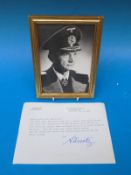 A letter signed by Admiral Donitz, dated 20.1.
