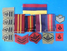 A collection of Rhodesian webbing,