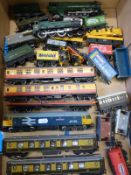 A quantity of 00 gauge trains to include GWR and BR locomotives, GWR tank loco, class 47 diesel,