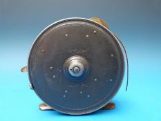 A Hardys 'The Silex' alloy fishing reel