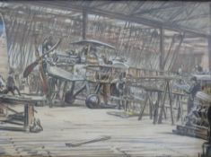 Sir Muirhead Bone (1876-1953): Lithograph on paper laid on board,